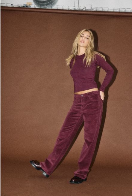 NMYOLANDA MW WIDEJEANS CORDUROY