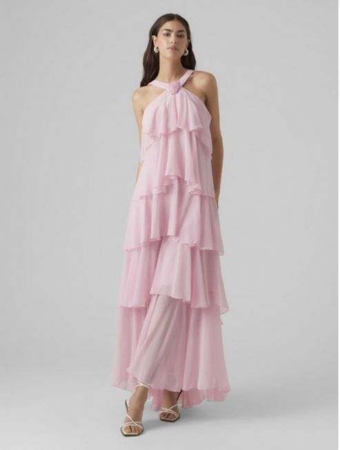 VMFELICIA SL RUFFLE MAXI DRESS