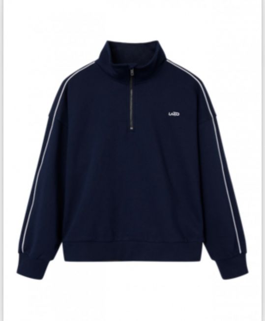 NLNNYA LS BRU HALF ZIP SWEAT