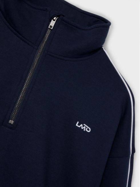 NLNNYA LS BRU HALF ZIP SWEAT