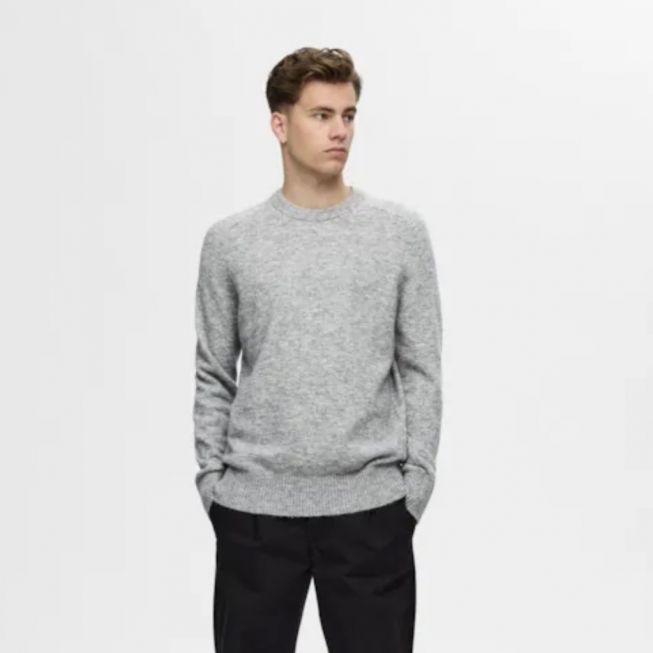 SLHRAI LS KNIT CREW NECK NOOS