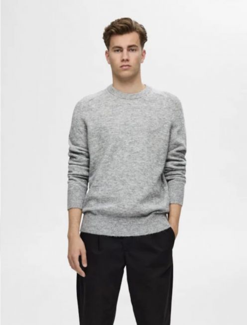 SLHRAI LS KNIT CREW NECK NOOS