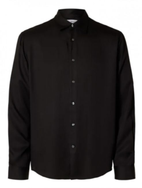 SLHRELAXCHARLIE SATIN LS SHIRT