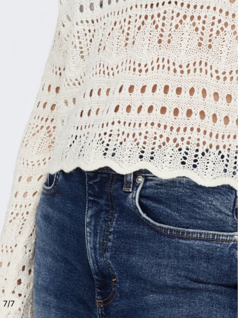 JDYSUN LAY L/S BOATNECK PULLOV. KNT NOOS