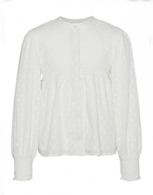 VMDOTTY L/S TOP WVN GIRL