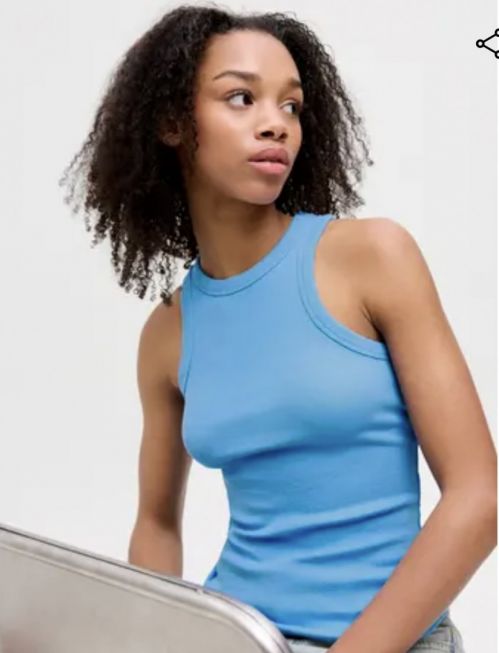 JXFOREST STR SL RIB TOP [4 farger]