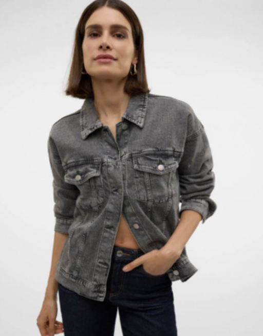 VMTESSA LS OVERSIZE DENIM JACKET GA NOOS