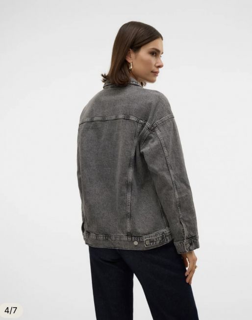 VMTESSA LS OVERSIZE DENIM JACKET GA NOOS