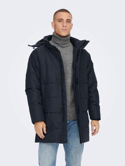 ONSCARL LONG QUILTED COAT OTW