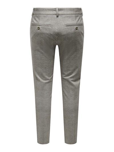 ONSMARK CHECK PANTS [CHINCHILLA]